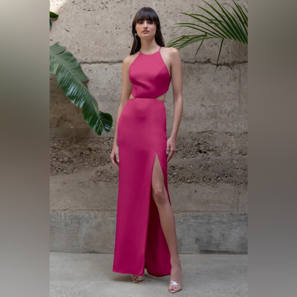 Jenny Yoo Kendra Dress Fuchsia
